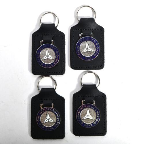 KEYRINGS: Four 'MERCEDES-BENZ' keyrings