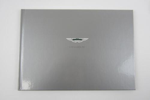V12 VANQUISH: An Aston Martin V12 Vanquish sales brochure.