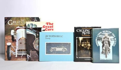 VINTAGE CARS: A collection of hardcover books relating to vintage cars. 'THE GREAT CLASSICS' by Ingo Seiff