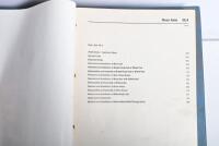 MERCEDES-BENZ: A circa 1970's - 1980's 'Workshop Manual' in blue folder. Details truck/commercial vehicle repair and maintenance including axles, transmission, engines - 3