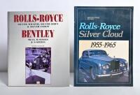 ROLLS-ROYCE: Two Rolls-Royce books. 'ROLLS-ROYCE - SILVER WRAITH, SILVER DAWN & SILVER CLOUD, BENTLEY - MkVI, R-SERIES & S-SERIES' hardcover book by Martyn Nutland
