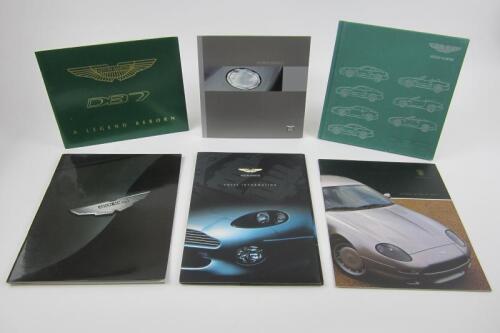 DB7: A group of Aston Martin DB7 related literature.
