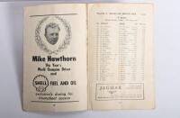 MELBOURNE GRAND PRIX: A 1958 'FIRST DAY MELBOURNE GRAND PRIX' Official Programme - 2