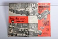 MELBOURNE GRAND PRIX: A 1958 'FIRST DAY MELBOURNE GRAND PRIX' Official Programme - 3