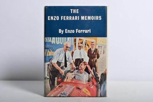 FERRARI: 'THE ENZO MEMORIES' hardcover book by Enzo Ferrari