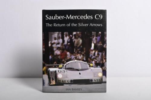 SAUBER-MERCEDES: 'Sauber-Mercedes C9' hardcover book by Ian Bamsey