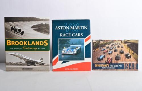 BROOKLANDS: 'The History of BROOKLANDS Motor Course 1906-1940' hardcover book by William Boddy, first edition published 1957 by GRENVILLE PUBLISHING COMPANY LIMITED, 368 PAGES, slight foxing to outer edges of page body; dust cover possibility of being a f