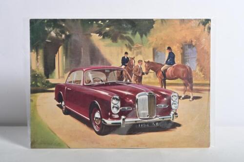 ALVIS: An interesting 'ALVIS THREE LITRE MODELS' colour sales brochure. Colour illustration to front cover