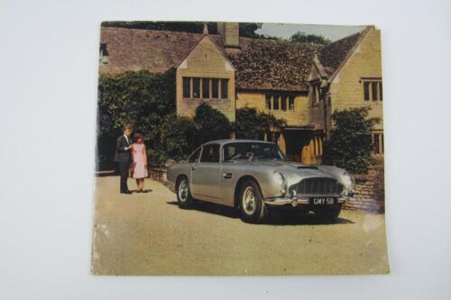 DB5: A superb 1964 Aston Martin DB5 sales brochure.