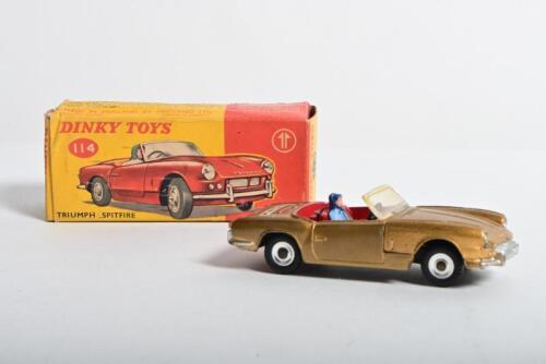 DINKY: A Dinky Toys No.114 Triumph Spitfire "I've Got a Tiger in My Tank"