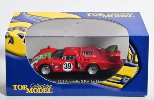 ALFA ROMEO: A 1:43 scale Top Collection MODEL Alfa Romeo 33/2 Autodelta S.P.A Le Mans 1968 (TMC 246)