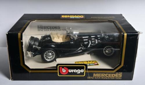 MERCEDES-BENZ: A 1:18 scale Bburago Mercedes-Benz 500K ROADSTER (1936) in black