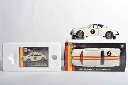 JAGUAR: A 1:18 scale MODEL ICONS JAGUAR MARK 2 3.8 1962 BOB JANE. Limited Edition of 2,000. Numbered '1668'