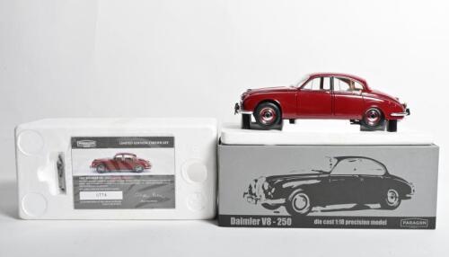 DAIMLER: A 1:18 PARAGON 1:18 scale Daimler V8-250 in burgundy