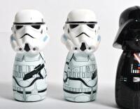 STAR WARS: A collection of eight&nbsp;Star Wars, bottle figures including Darth Vader, Yoda and six Storm Troopers - 4