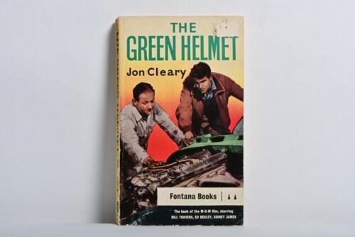 JON CLEARY: A softcover Jon Cleary 'The Green Helmet' late 1950s book