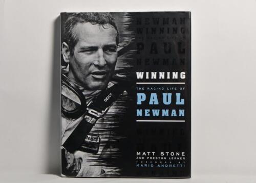PAUL NEWMAN: A hardcover 'The Racing Life of Paul Newman' book by authors Stone and Lerner