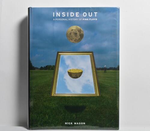 PINK FLOYD: A hardcover Pink Floyd 'Inside Out' book by Nick Mason. With autographed Weidenfeld & Nicolson card by Nick Mason