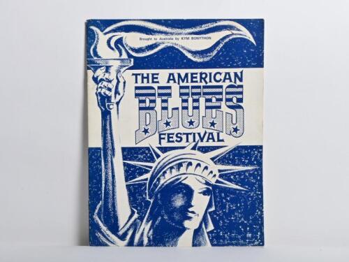 AMERICAN BLUES FESTIVAL: A programme book from The American Blues Festival tour to Australia - Hordern Pavilion