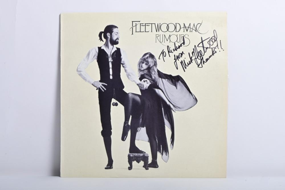 Fleetwood Mac Rumours Signed Vinyl Record