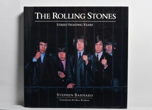 ROLLING STONES: The Rolling Stones 'Street Fighting Years' hardcover Book by Stephen Barnard