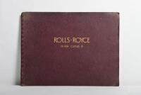 ROLLS ROYCE: A original Rolls Royce Silver Cloud II full colour bound sales brochure&nbsp;