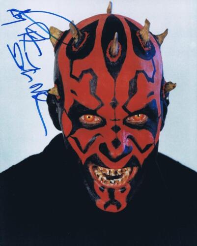 STAR WARS: A colour picture of Darth Maul autographed by Ray Park
