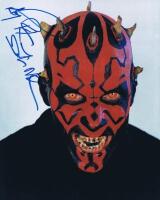 STAR WARS: A colour picture of Darth Maul autographed by Ray Park