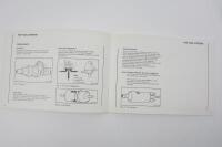 AM V8/LAGONDA: Two original Aston Martin Owners Handbooks for V8 models. - 5