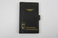AM V8/LAGONDA: Two original Aston Martin Owners Handbooks for V8 models. - 7