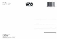 STAR WARS: A colour Star Wars Episode I post card depicting Mace Windu autographed by Samuel L Jackson - 3