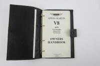 AM V8/LAGONDA: Two original Aston Martin Owners Handbooks for V8 models. - 10