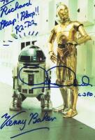 STAR WARS: A colour post card autographed "To Richard" by both Kenny Baker and Anthony Daniels C3PO - 5