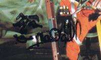 STAR WARS: A colour post card depicting Luke Skywalker autographed by Mark Hamill Autograph Bleeding. - 2