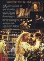 SHAKESPEARE IN LOVE: A colour 'Shakespeare In Love' double sided movie pamphlet autographed by Geoffrey Rush and Judi Dench on cover. - 3