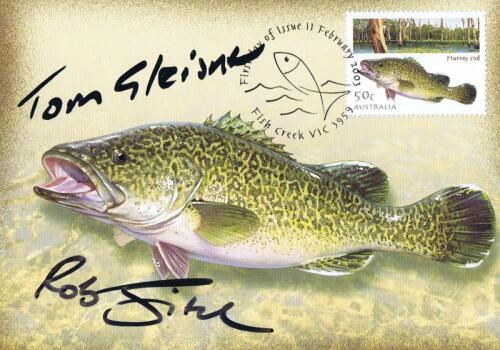 WORKING DOGS PRODUCTIONS: A autographed post card signed by Tom Gleisner and Rob Sitch