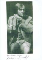THE GRAHAM KENNEDY SHOW: A black and white picture of Graham Kennedy autographed "For Richard" by Graham Kennedy in 2001
