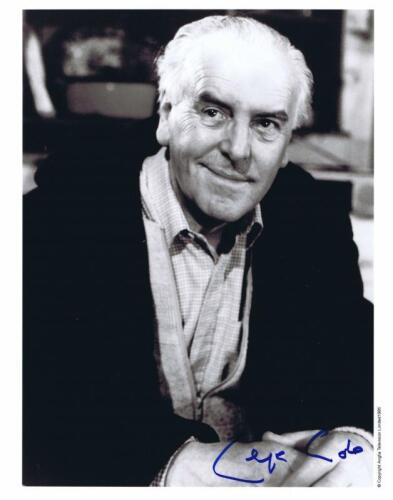 GEORGE COLE: A black and white autographed portrait of George Cole