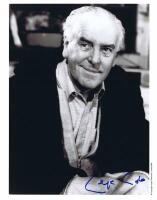 GEORGE COLE: A black and white autographed portrait of George Cole