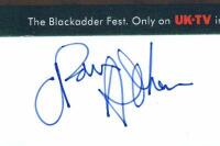 ROWAN ATKINSON: A colour picture from 'The Blackadder' autographed by Rowan Atkinson - 2