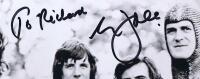 MONTY PYTHON: A black and white picture of 'Monty Python and The Holy Grail' autographed by Terry Jones, Eric Idle, John Cleese, Michael Palin, and Terry Gilliam, personally inscribed 'Hi Richard' - 3