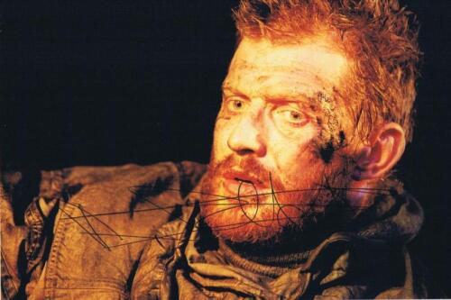 JASON FLEMYNG: A colour picture of actor Jason Flemyng, autographed on both sides by Flemyng