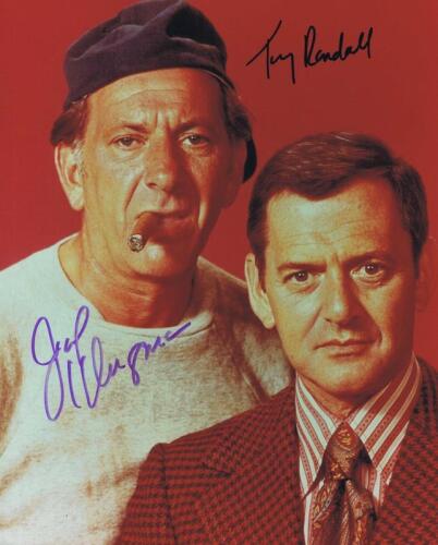 THE ODD COUPLE: A colour portrait from film 'The Odd Couple' autographed by Tony Randall and Jack Klugman