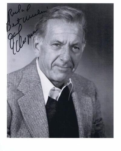 JACK KLUGMAN: A black and white portrait of Jack Klugman, personally inscribed and signed by Jack Klugman