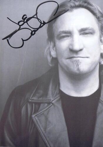 WALSH: A Joe Walsh Fan Club publicity card. Joe Walsh signature