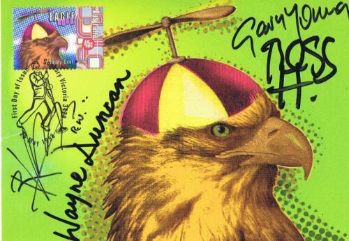 DADDY COOL: An Australia Post First Day cover featuring Daddy Cool. Card signed by band members Wayne Duncan, Ross Wilson, Gary Young