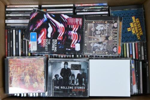 ROCK/COUNTRY & WESTERN/ BLUES: A large collection of CDs including mostly Rock, Country & Western and Blues artists