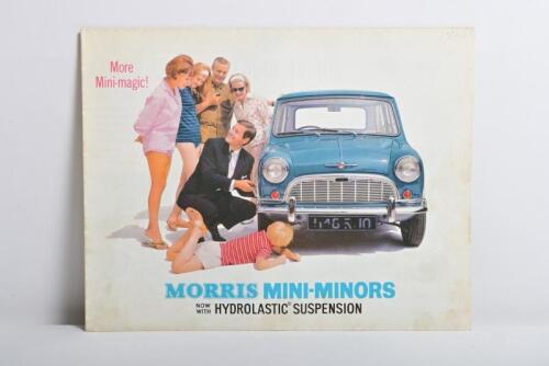 MORRIS MINI: A large foldout colour Morris Mini Minnors sale brochure 1964-1965&nbsp;&nbsp;
