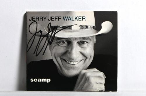 JERRY JEFF WALKER: A Jerry Jeff Walker Scamp Cd, autographed by Jerry Jeff Walker on cover