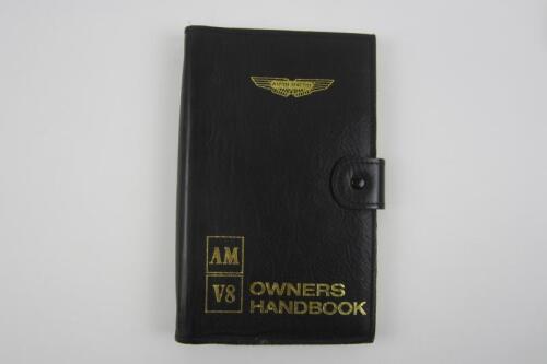 AM V8: An original 1979 Aston Martin V8 Owners Handbook for the Oscar India Series cars.
